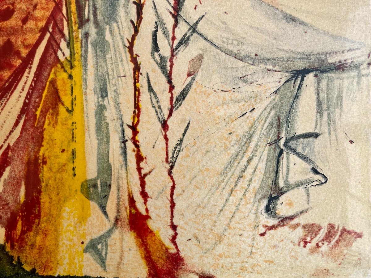 Salvator Dali - The Seasons, Summer,  Lithograph Artist's Proof-photo-3