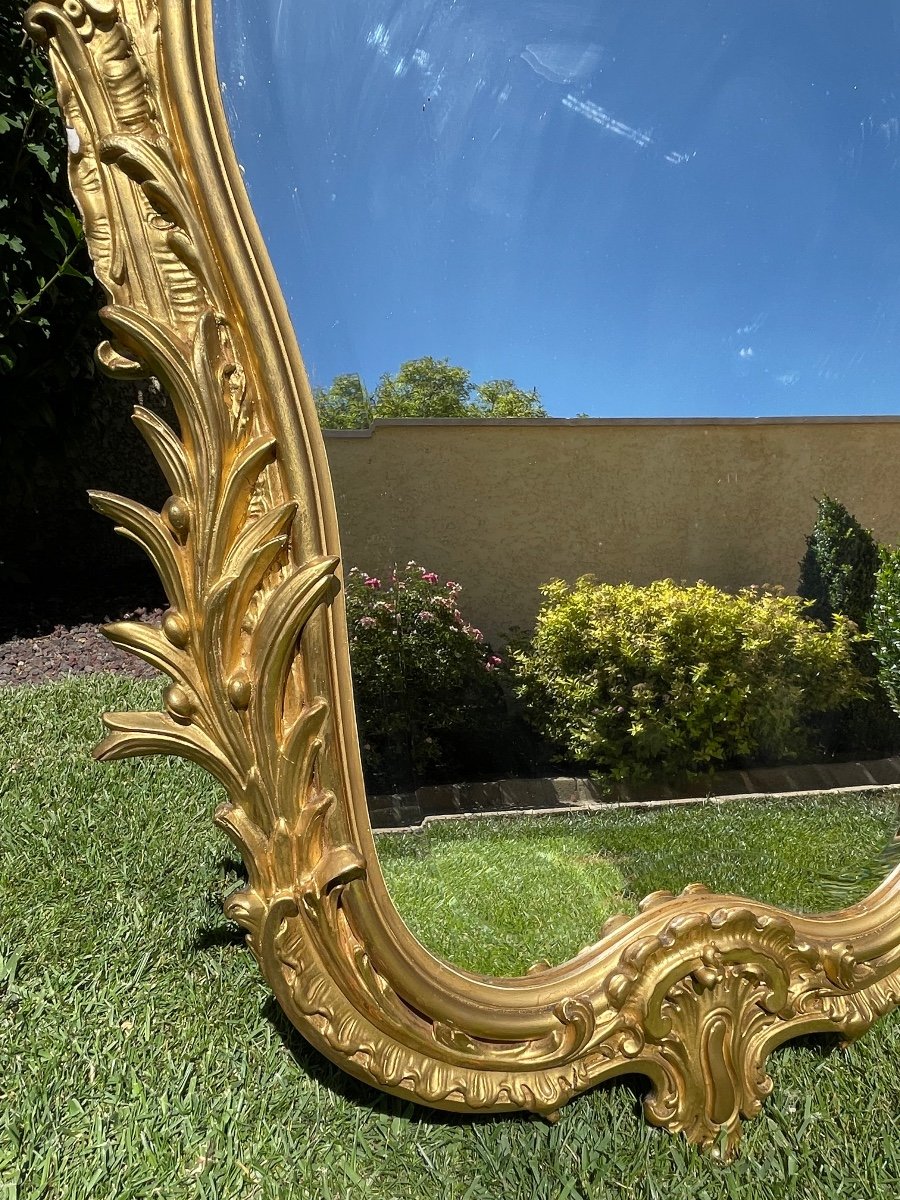 Miroir Rocaille Style Louis XV-photo-2