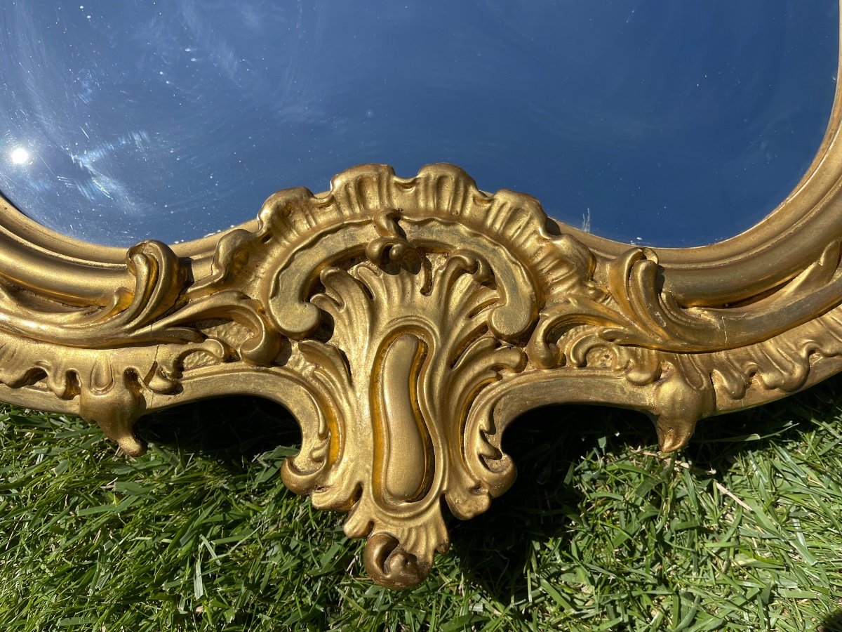 Miroir Rocaille Style Louis XV-photo-8