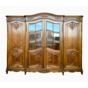 Louis XV Style Walnut Desk Set