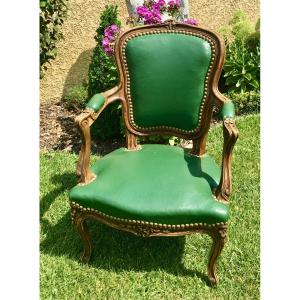 Fauteuil Cabriolet d’enfant Style Louis XV 