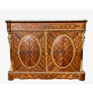 Napoleon III Marquetry Buffet