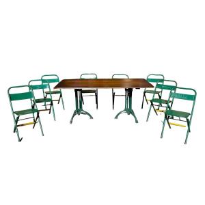Bistro Table And 8 Chairs