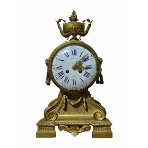 Pendule en Bronze Style Louis XVI 