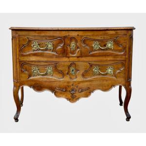  XVIIIe - Commode en Noyer d’époque Louis XV