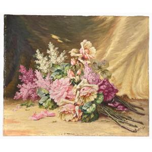 Louis LARTIGAU - Bouquet de Fleurs 