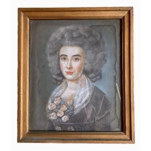 18th Century - Presumed Portrait Of Baroness Stroganova