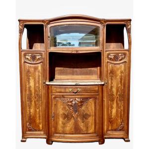 Art Nouveau Style Walnut Dining Room 