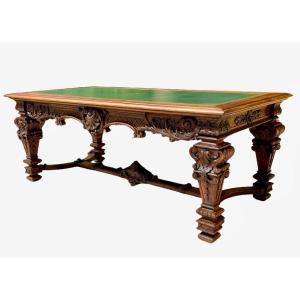 Louis XIV Style Walnut Table