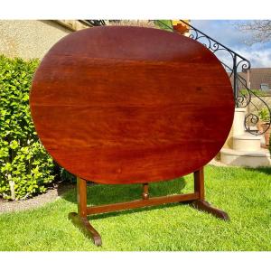 Winegrower's Table / Mahogany Tilting Table