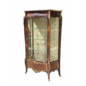 François Linke - Louis XV Style Curved Display Case