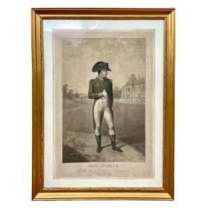 Engraving Of Napoleon Bonaparte 