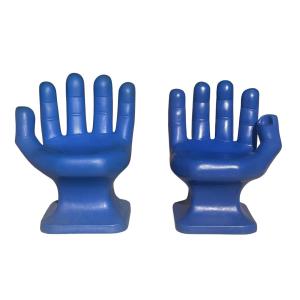 Paire de Chaises Mains Bleues RMIC 
