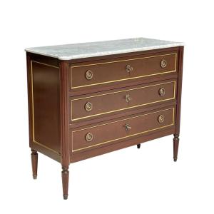 Commode en Acajou Style Louis XVI