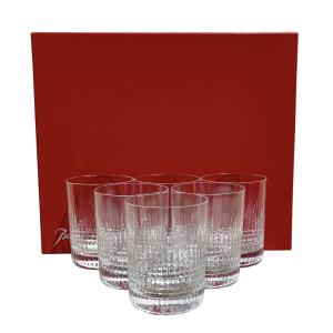 BACCARAT - 6 Gobelets Nancy