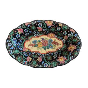 LONGWY - Plat en émaux 