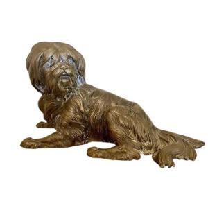 Chien en Bronze, Terrier Tibétain