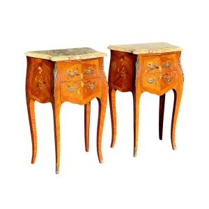 Paire de Chevets Style Louis XV