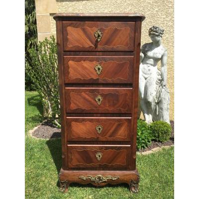 Marquetry And Bronze Cabinet 