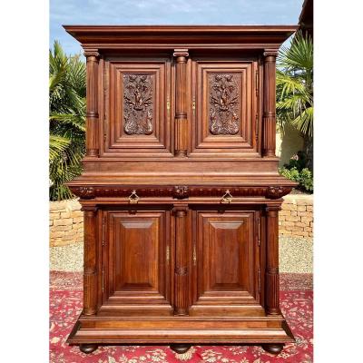 Renaissance Style Walnut Sideboard