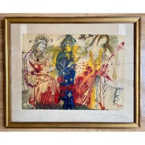Salvator Dali - The Seasons, Summer,  Lithograph Artist's Proof