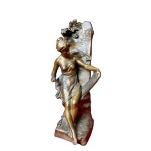 Emile-Louis PICAULT - Bronze «MÉMORIA » ou Le Coeur se Souvient