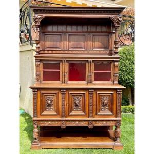 Renaissance Style Walnut Buffet