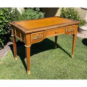 Small Louis XVI Style Marquetry Desk