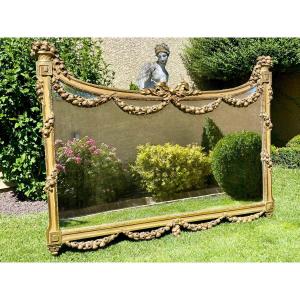Napoleon III Louis XVI Style Mirror