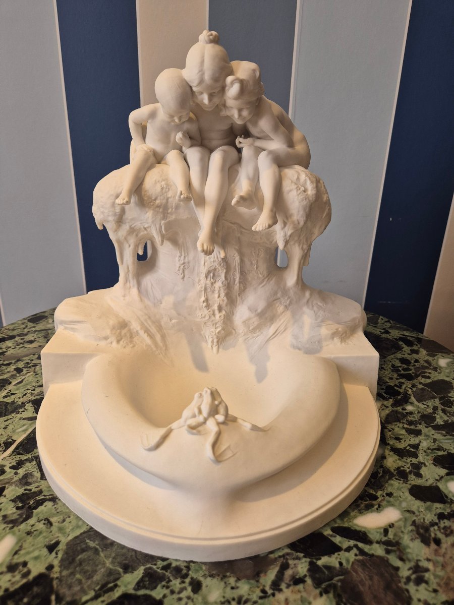 Max Blondat For Sèvres: The Fountain Of The Frogs