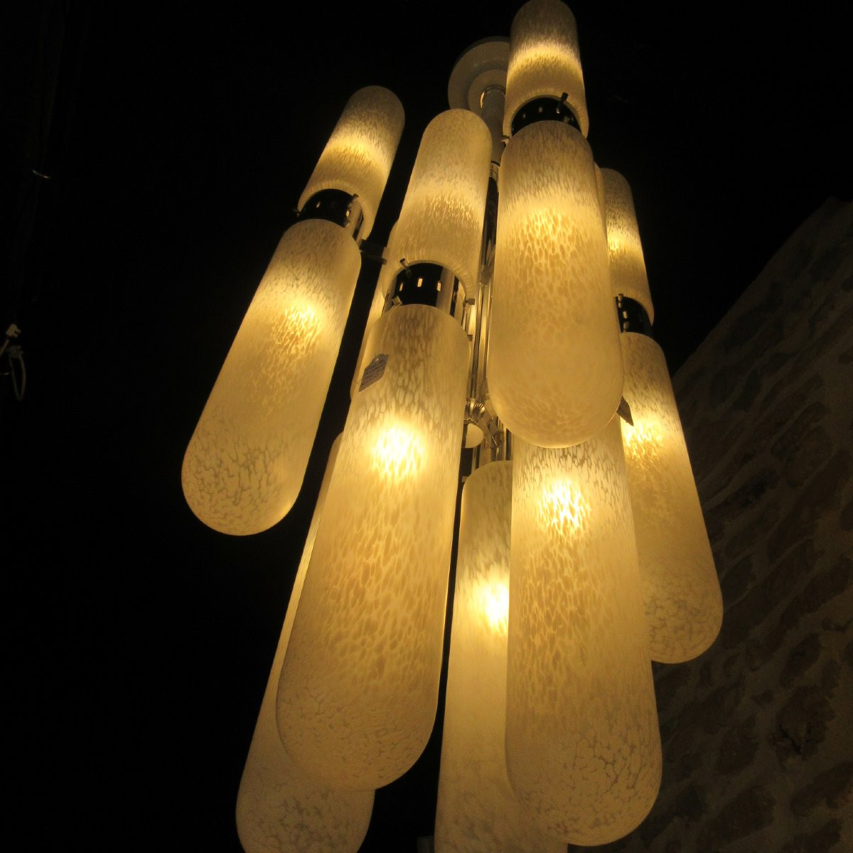 Murano Chandelier By Aldo Nason - 1960 - 16 Lights-photo-3