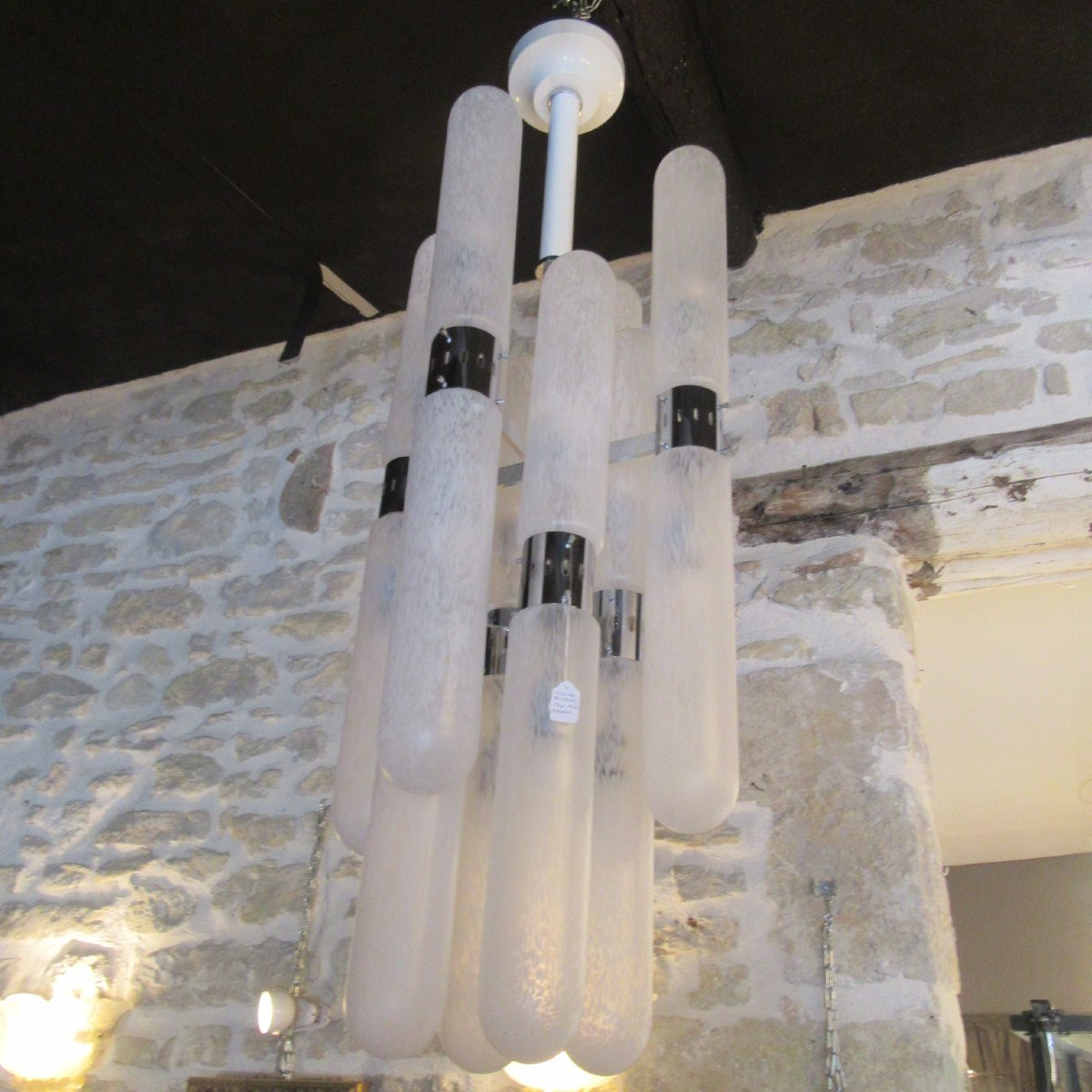 Murano Chandelier By Aldo Nason - 1960 - 16 Lights-photo-5