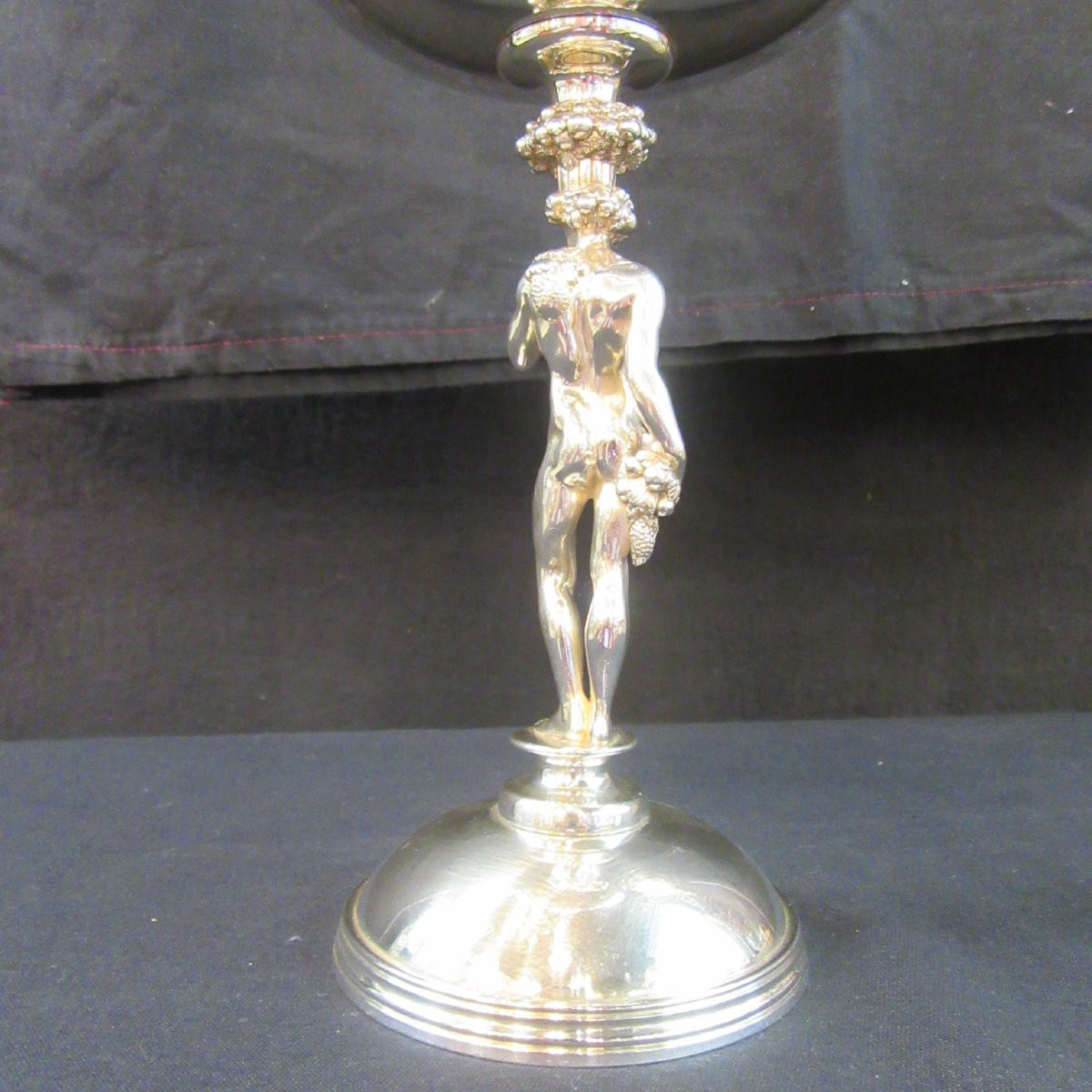 Christofle - "bacchus" Silver-plated Bowl-photo-3