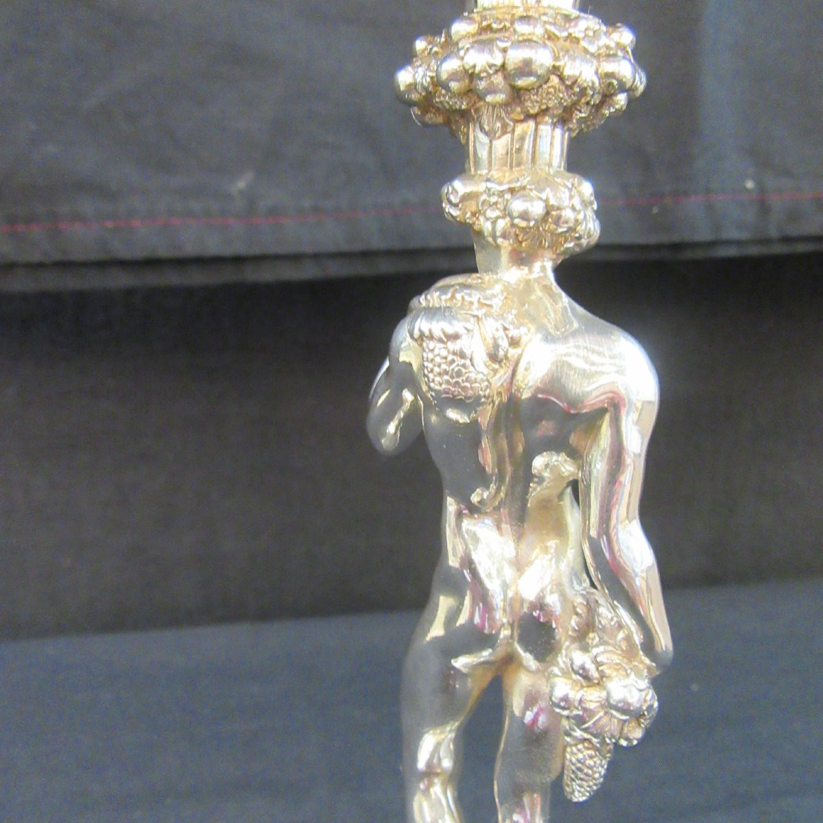 Christofle - "bacchus" Silver-plated Bowl-photo-4