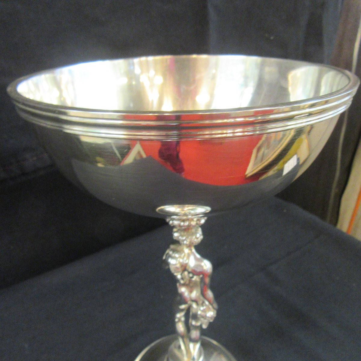 Christofle - "bacchus" Silver-plated Bowl-photo-7