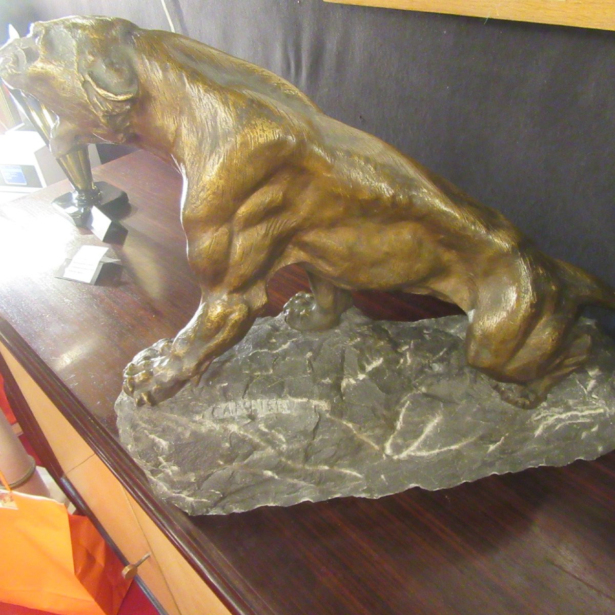 Cartier Thomas - Bronze Roaring Lioness-photo-8