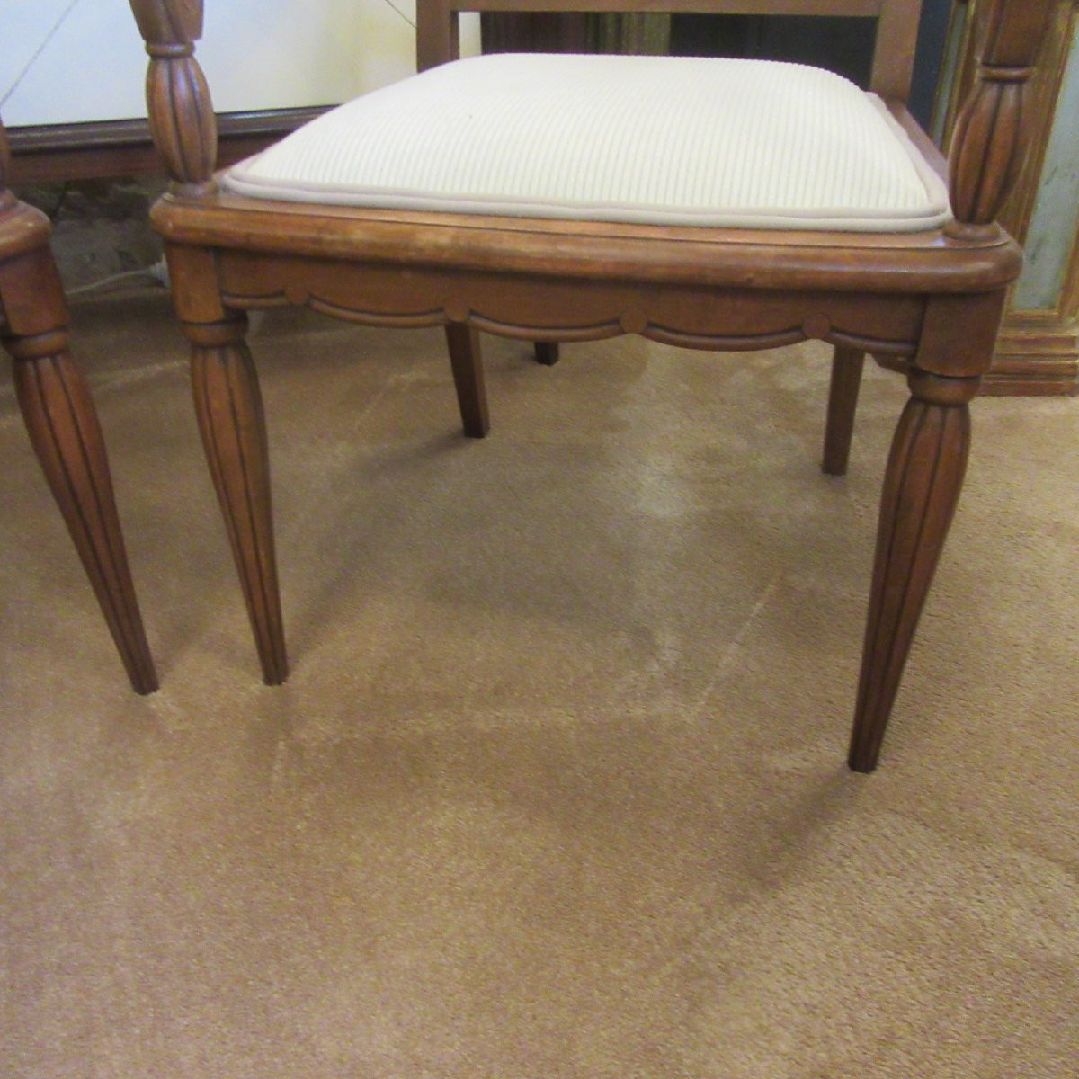 Paire FAUTEUILS art-déco en parfait état-photo-3