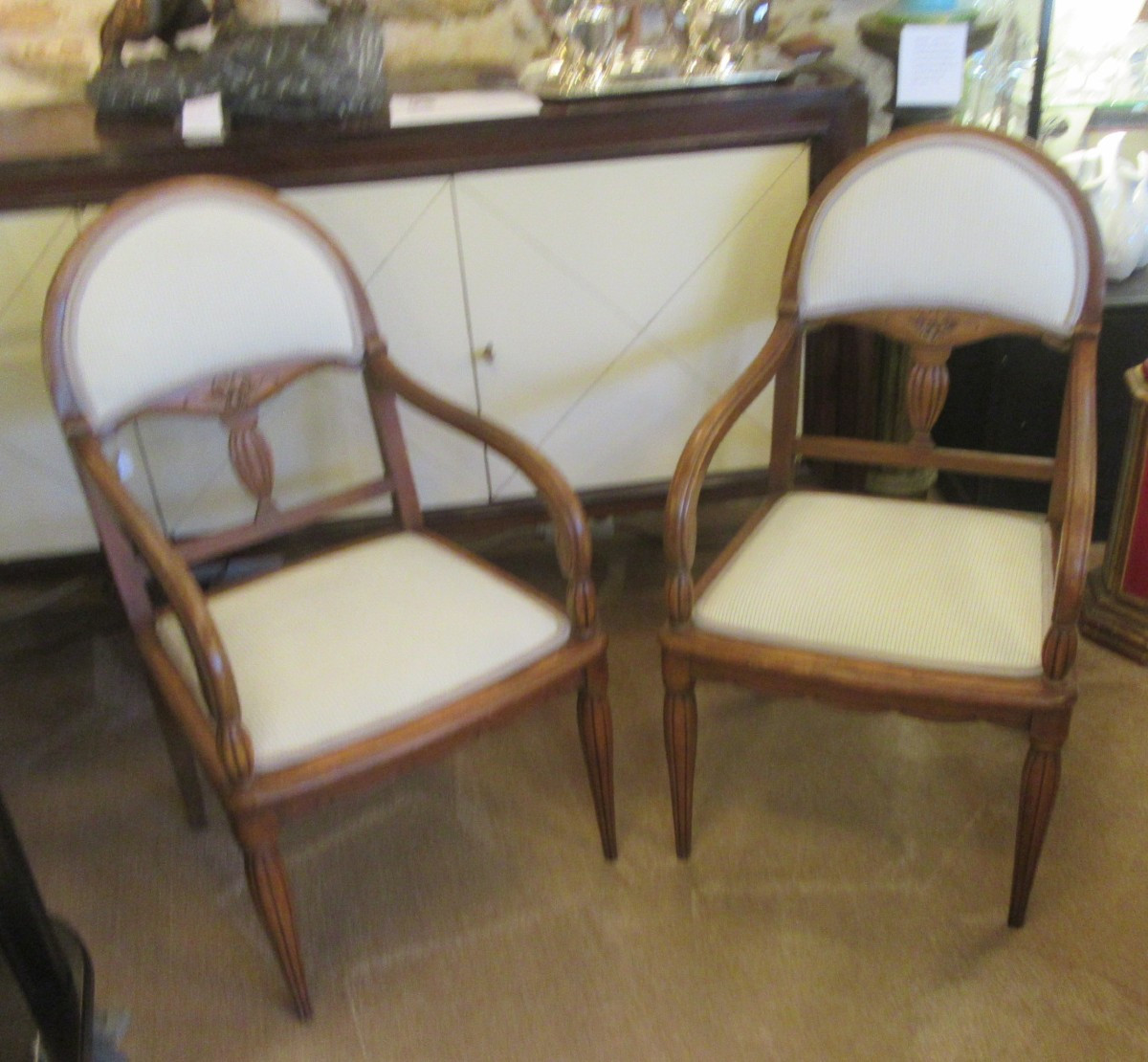 Paire FAUTEUILS art-déco en parfait état