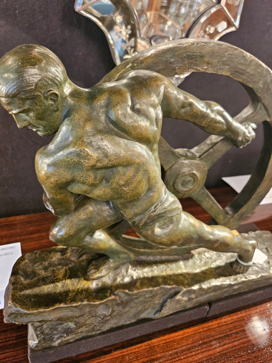 Bronze Sculpture By Pierre Le Faguays (1892–1962)-photo-4