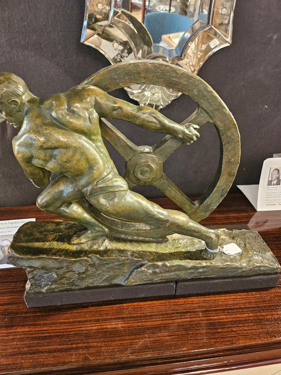 Bronze Sculpture By Pierre Le Faguays (1892–1962)-photo-5