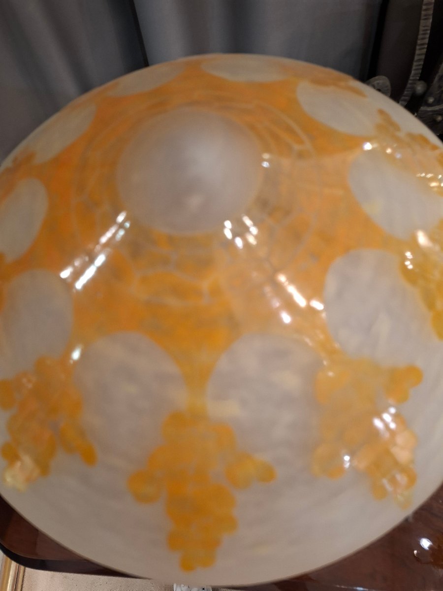 Schneider Glass Paste Lamp, Circa 1919/1924-photo-4