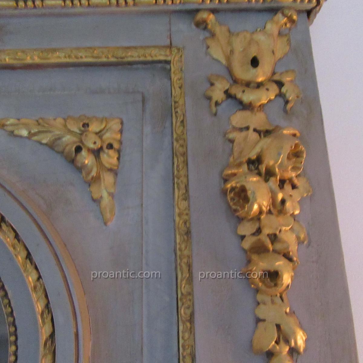 Console Et Trumeau Style Louis XVI-photo-7