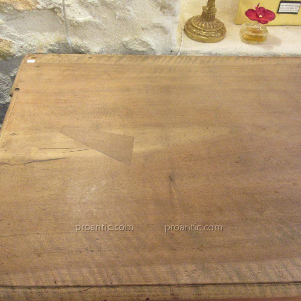 Commode Lorraine End XVIIIth Walnut Natural-photo-4