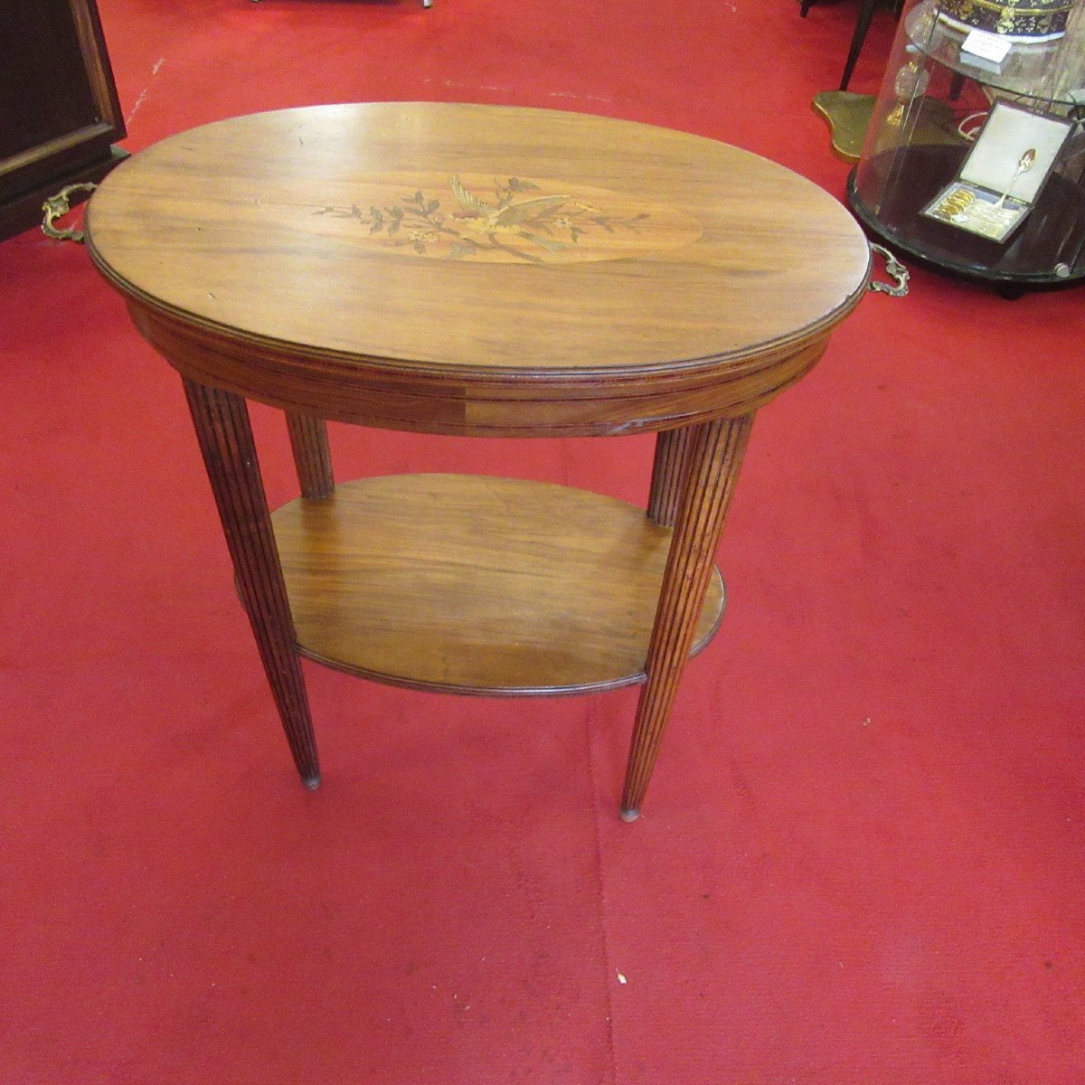 Art Deco Inlaid Side Table