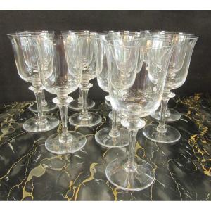 Daum Crystal Water Glass Saumur Model