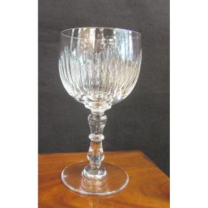 4 Large Cristal Saint Louis Water Glasses, Otero Model