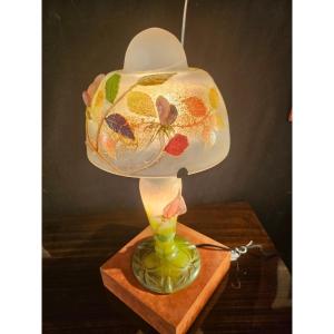 Lampe Daum en verre multicouvhes et applications 