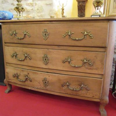 Commode Lorraine End XVIIIth Walnut Natural