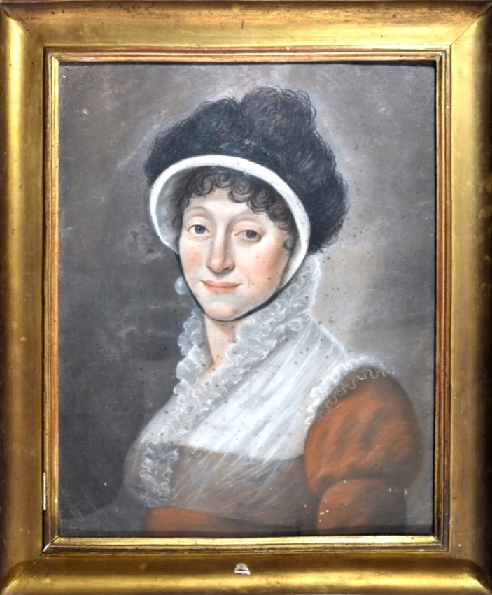 Nineteenth Century Pastel Portrait