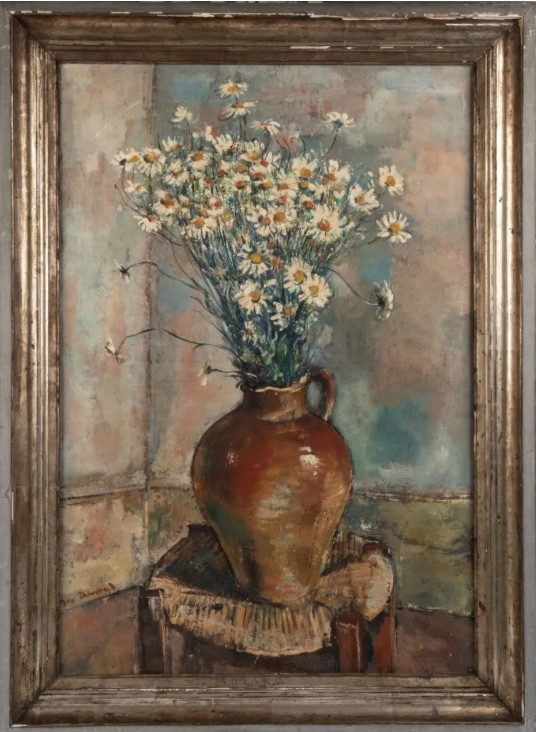 Jacques Thevenet huile sur toile encadrée 